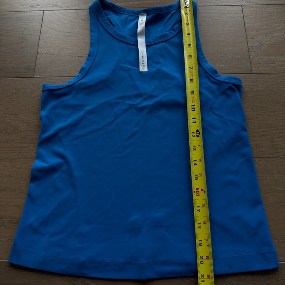 lululemon Women’s Align™ Waist-Length Racerback Tank Top Size 8 Blue - Picture 4 of 6